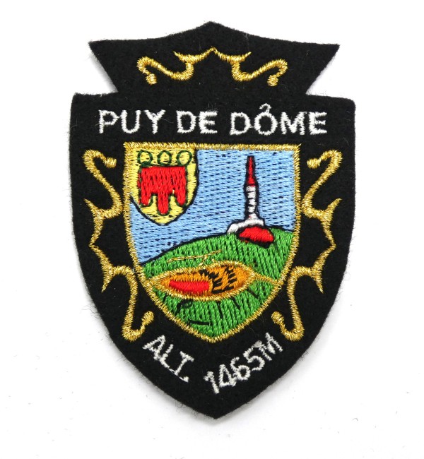 P1110678 Ecusson brodé ville PUY DE DOME