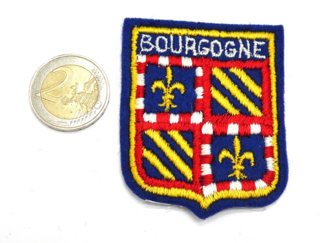 Ecusson brodé ville Bourgogne 