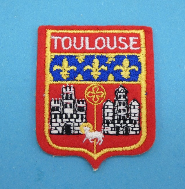 P1070161 Ecusson brodé ville TOULOUSE