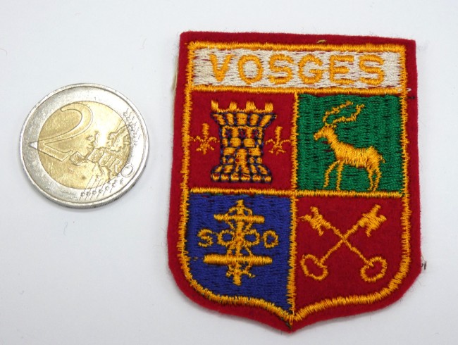 Ecusson brodé ville Vosges 
