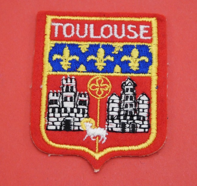 P1070160 Ecusson brodé ville TOULOUSE