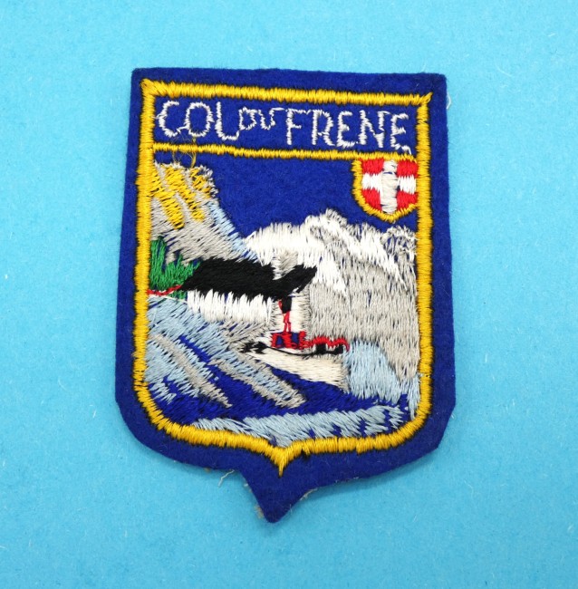 Ecusson brodé Col du Frêne