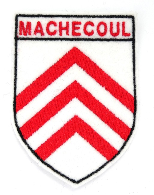 Ecusson brodé ville Machecoul