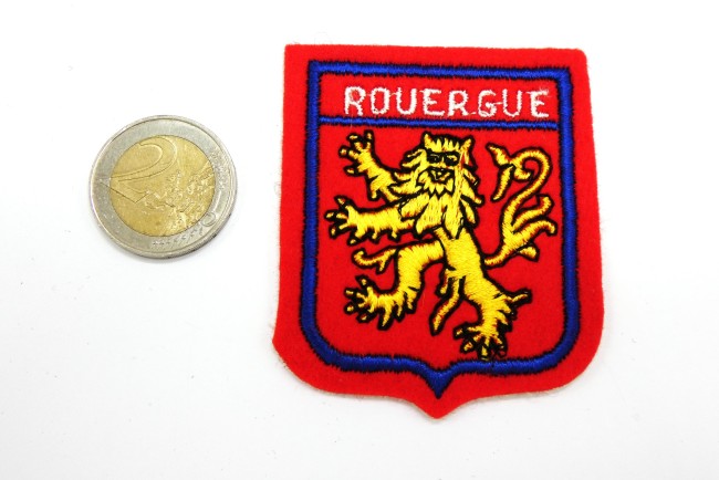 Ecusson brodé ville ROUERGUE