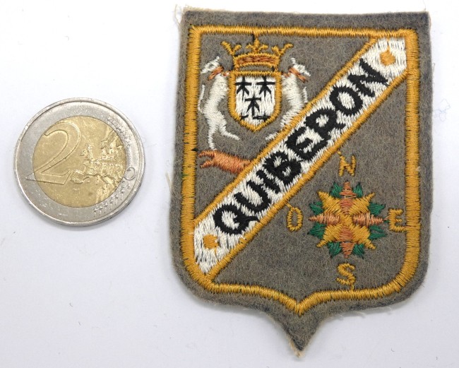 écusson brodé ville QUIBERON à coudre