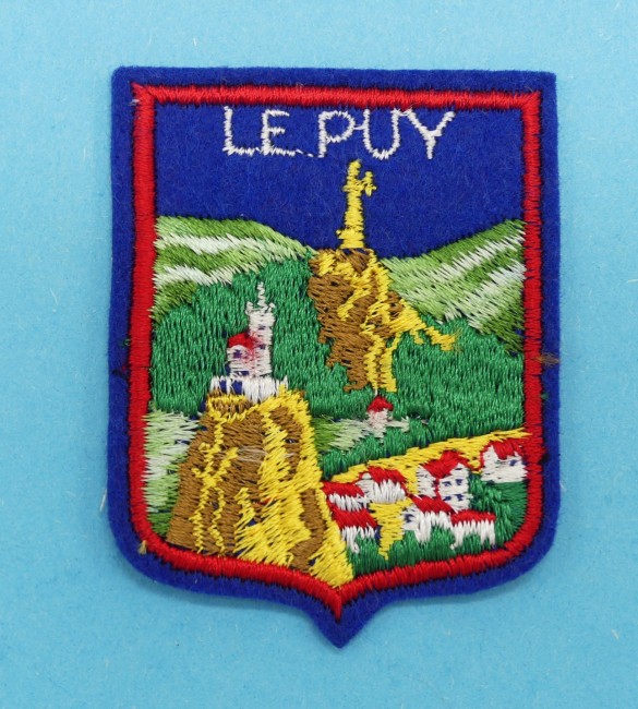 Ecusson brodé ville Le Puy 