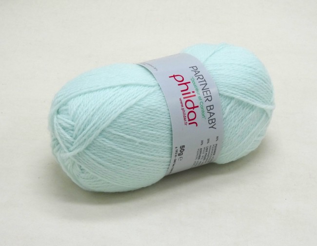 Laine Phildar PARTNER BABY   coloris jade 