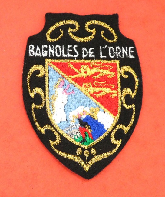 Ecusson brodé Bagnoles de L 'Orne