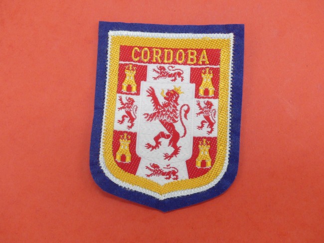 P1260073 Ecusson brodé pays ville Cordoba