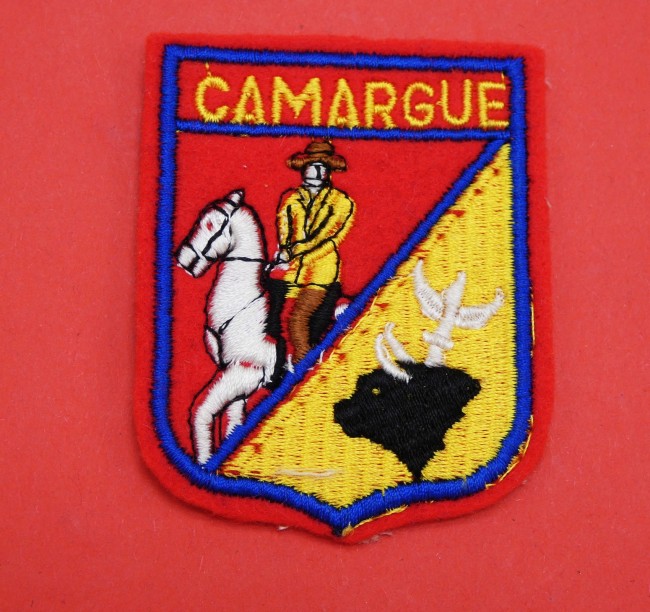 Ecusson brodé ville CAMARGUE