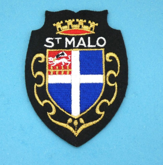 Ecusson meresse brodé ville St Malo 