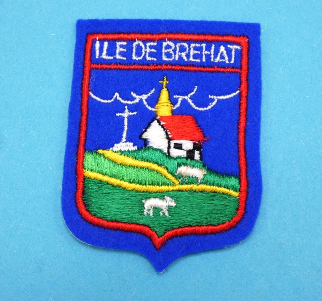 Ecusson brodé Île de Brehat 