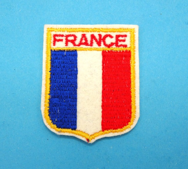 Ecusson brodé pays ville FRANCE