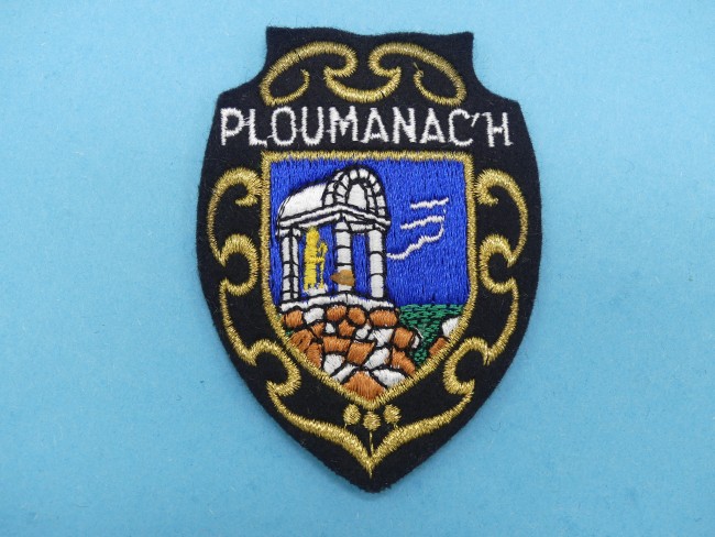 Ecusson meresse  brodé ville Ploumanac'h 
