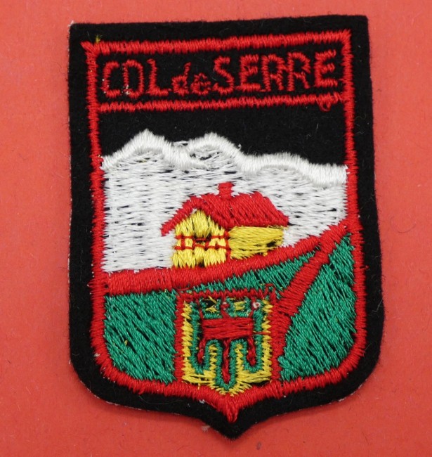 Ecusson brodé Col de Serre 