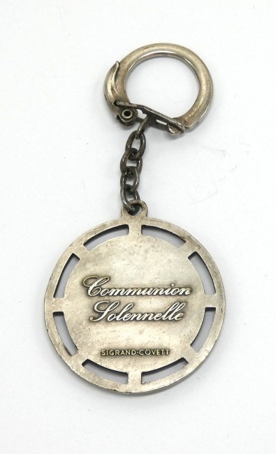 P1050756 Porte clé métal communication solennelle