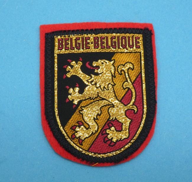 P1040544 Ecusson brodé pays Belgie - Belgique