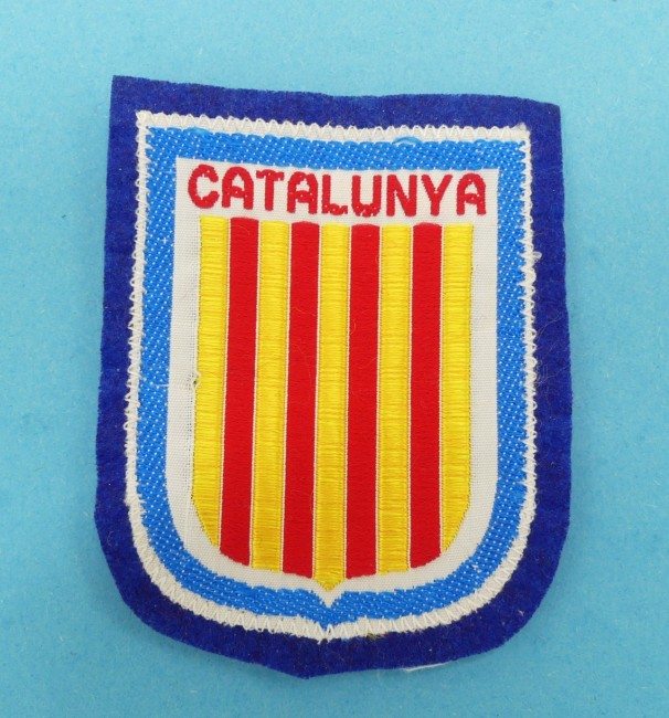 Ecusson brodé ville Catalunya 