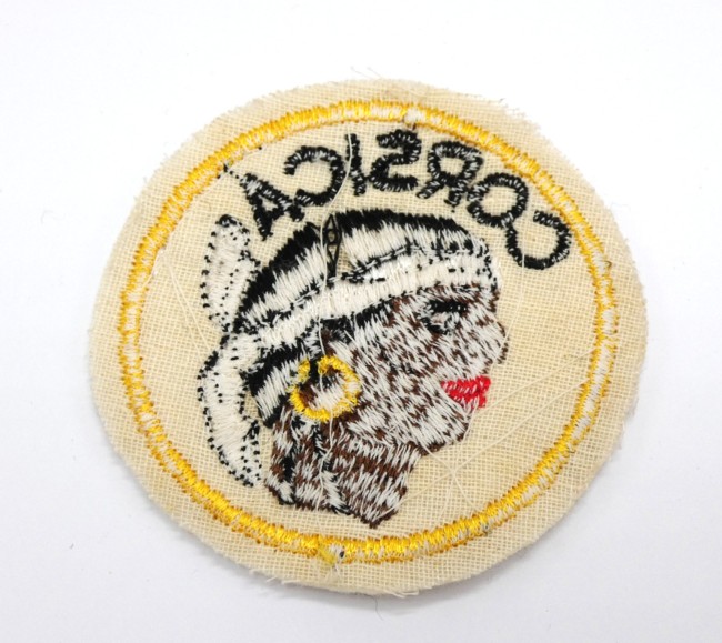 Ecusson brodé ville CORSICA / Corse 