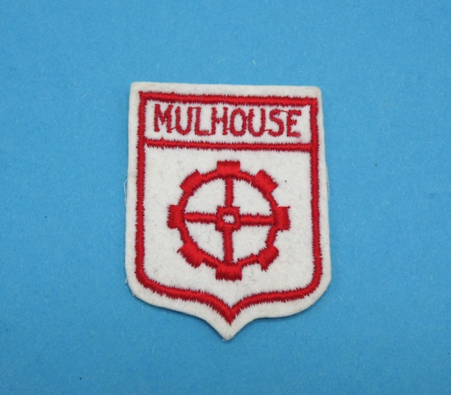 P1060316 Ecusson ville Mulhouse à coudre