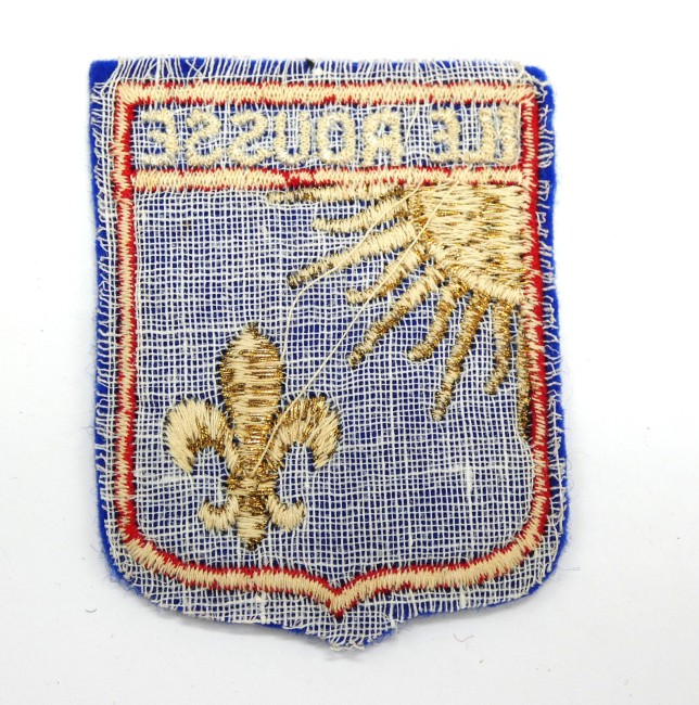 Ecusson brodé Île Rousse ( occasion ) 