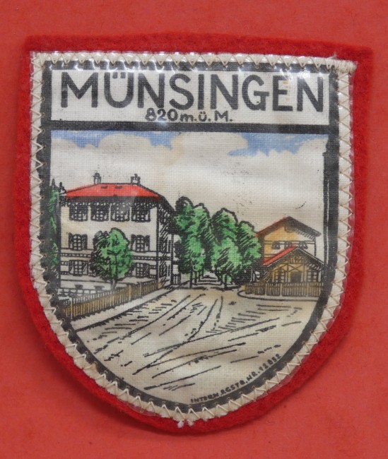 P1010528 Ecusson ville Münsingen ( Allemagne)