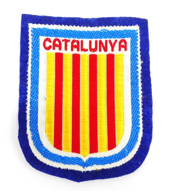 Ecusson brodé ville Catalunya 