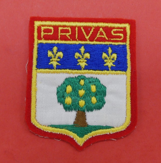 Ecusson brodé ville Privas