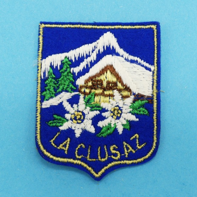 Ecusson brodé collection La clusaz