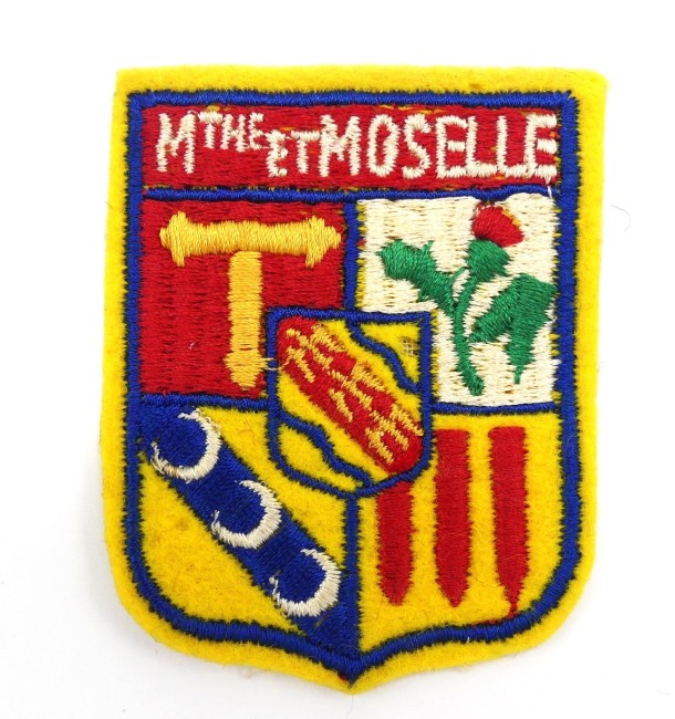 Ecusson brodé Meurthe et Moselle 