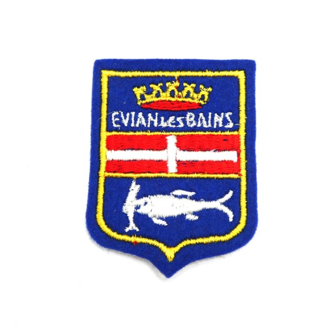 Ecusson brodé ville Evian - Les - Bains
