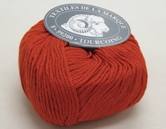 Laine Fifty Textiles de la marque  tourcoing brique C 210