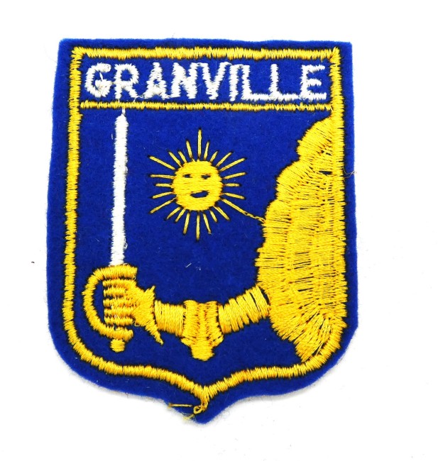 Ecusson brodé ville GRANVILLE