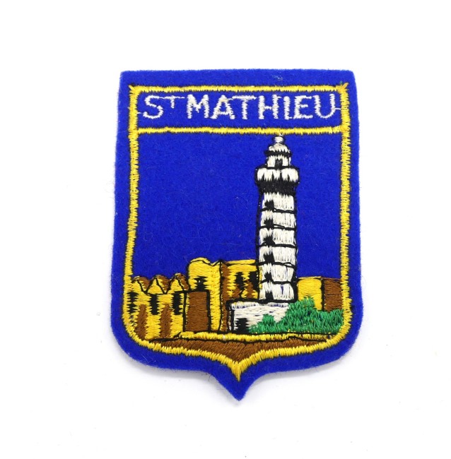 Ecusson brodé ville St Mathieu 