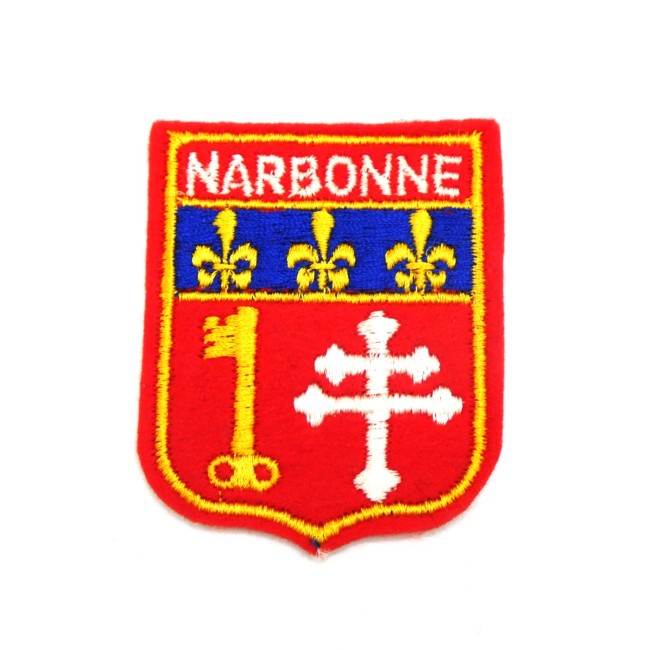 P1100004 Ecusson brodé ville Narbonne