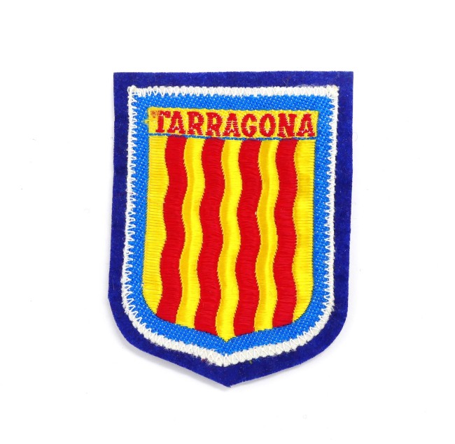 Ecusson brodé ville Tarragona à coudre 