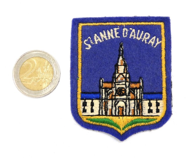 Ecusson brodé ville St Anne D'Auray