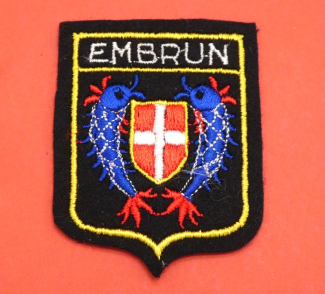 Ecusson brodé ville EMBRUN