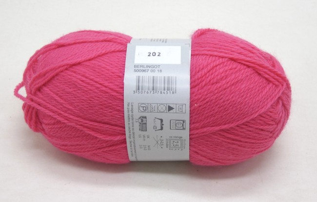 Lot 2 pelotes Laine Phildar PARTNER BABY C 202 Berlingot rose 