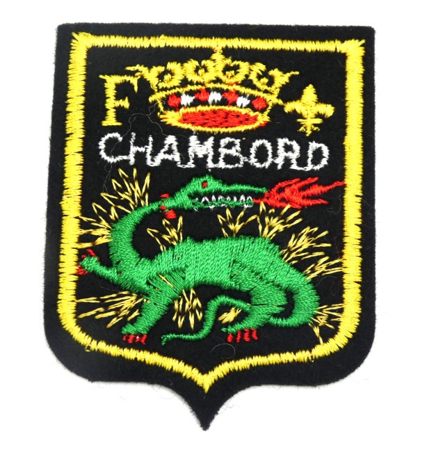 Ecusson brodé ville CHAMBORD