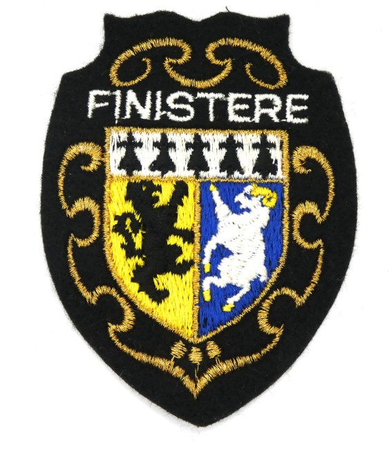 Ecusson brodé ville FINISTERE