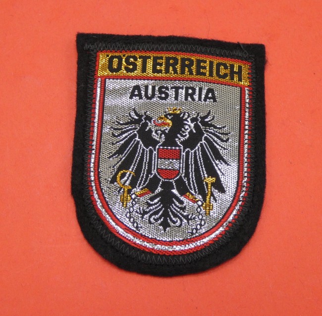  Ecusson brodé pays OSTERREICH AUSTRIA 