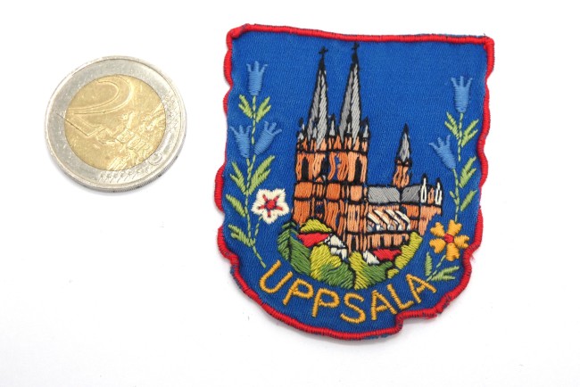P1040249 Ecusson brodé ville UPPSALA ( Upsal )