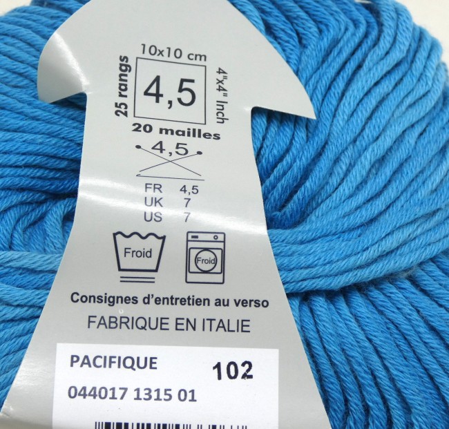 Coton PHILDAR PHIL DEGRADE Pacifique