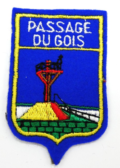 Ecusson brodé ville passage du Gois