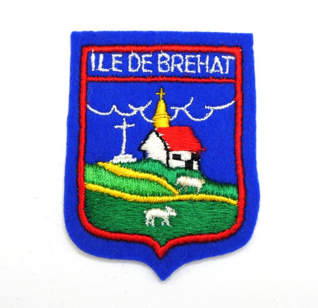 Ecusson brodé Île de Brehat 