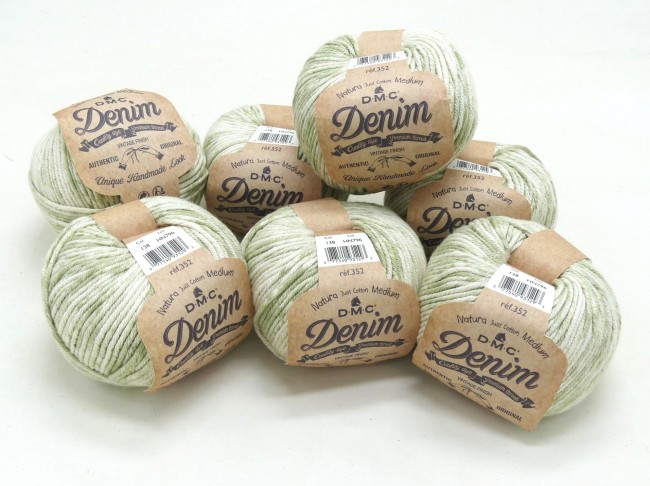 Fil DMC coton natura Denim - crochet / tricot / 138