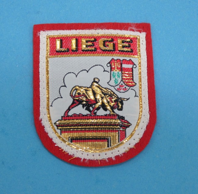  Ecusson brodé ville LIEGE