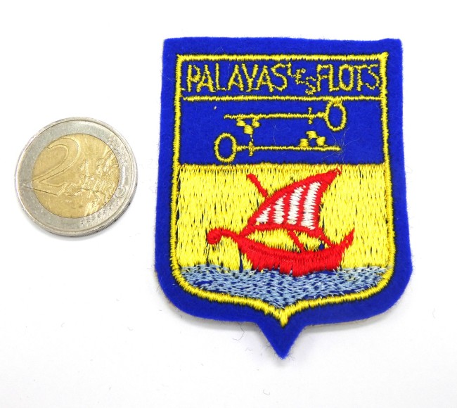Ecusson brodé Palavas Les flots