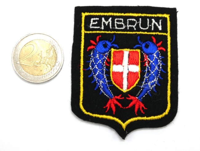 Ecusson brodé ville EMBRUN